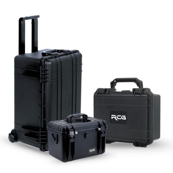 Overzicht foto SafeGuard Case, Hard Cases, low, high en trolley