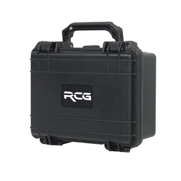 Overzicht van de RCG SafeGuard Case 240 LOW – compacte waterdichte hard case met noppenschuim.