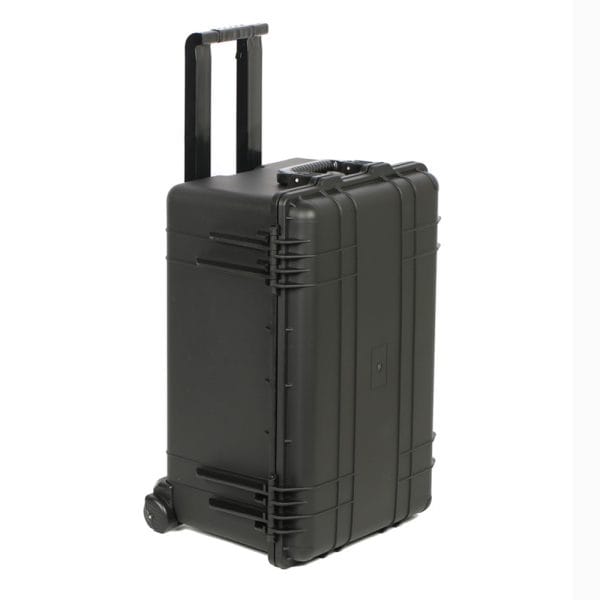 Overzicht van de RCG SafeGuard Case 625 Trolley – grote harde koffer met noppenschuim en uittrekbare handgreep