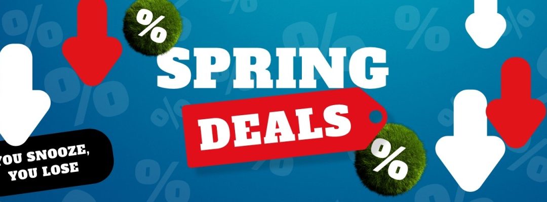 Fantastische Korting Tijdens De Spring Deals