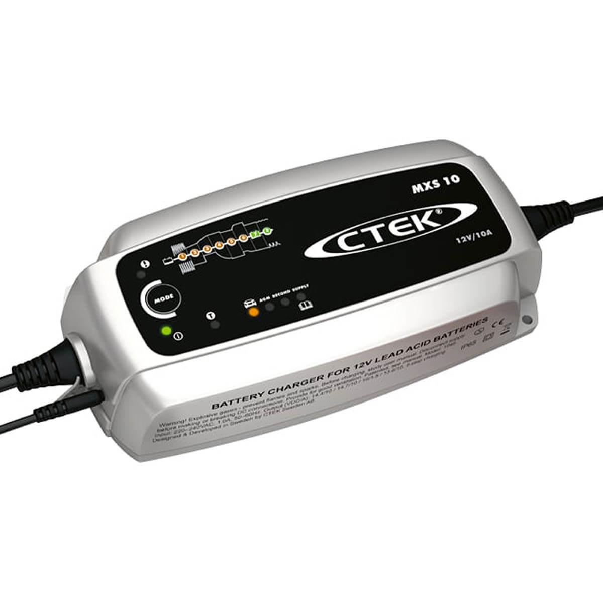 rand Technologie vezel Ctek MXS Acculader 12V 10A - RCG Carp Gear | Carp Equipment | Karpervissen