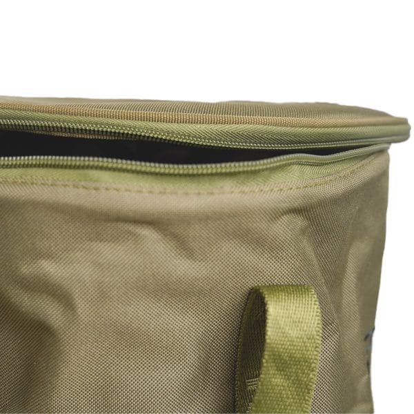 Detail foto rits Aqua Scope Bag ter bescherming van Raptor Aqua Scope Large