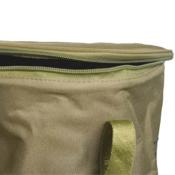 Detail foto rits Aqua Scope Bag ter bescherming van Raptor Aqua Scope Large