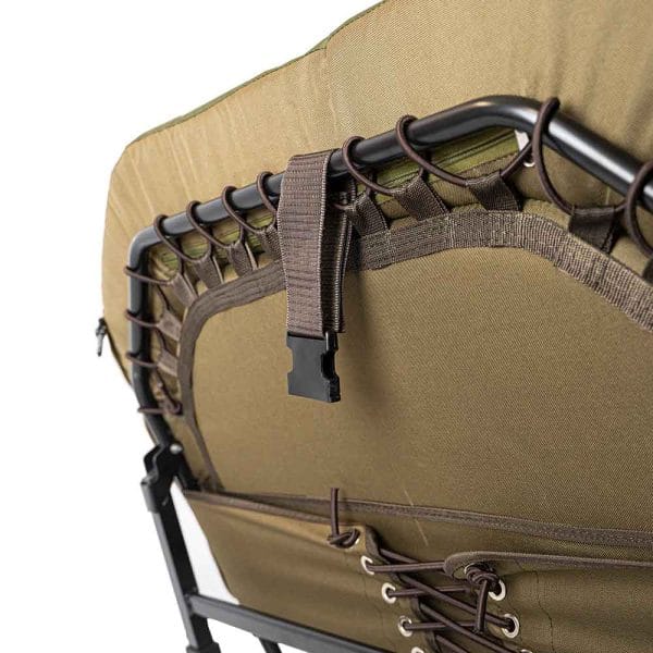 Overzicht foto onderkant stretcher RCG DLX SLeeping System Dual met dubbele slaapzak