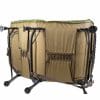Overzicht foto onderkant stretcher RCG DLX SLeeping System Dual met dubbele slaapzak