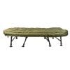 Overzichtfoto uitgeklapte stretcher RCG DLX SLeeping System Dual met dubbele slaapzak