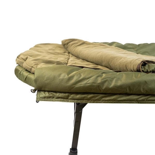 Detail foto matras poten stretcher RCG DLX SLeeping System Dual met dubbele slaapzak