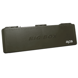 Overzicht van de RCG Rig Box Large – grote, stevige rig box met foam en magnetische sluiting