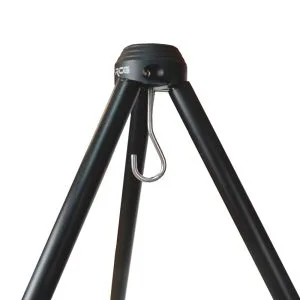 Metalen haak van de RCG Weigh Tripod – geschikt voor weegzakken zoals de Venator