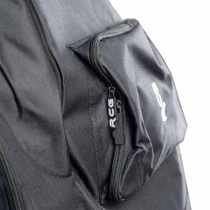 RCG Motor Transport Bag zwart detail foto buitenkant zakje