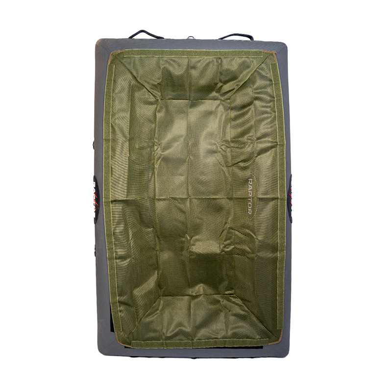 Mesh insert bevestigd op Raptor Onthaakmat XXL