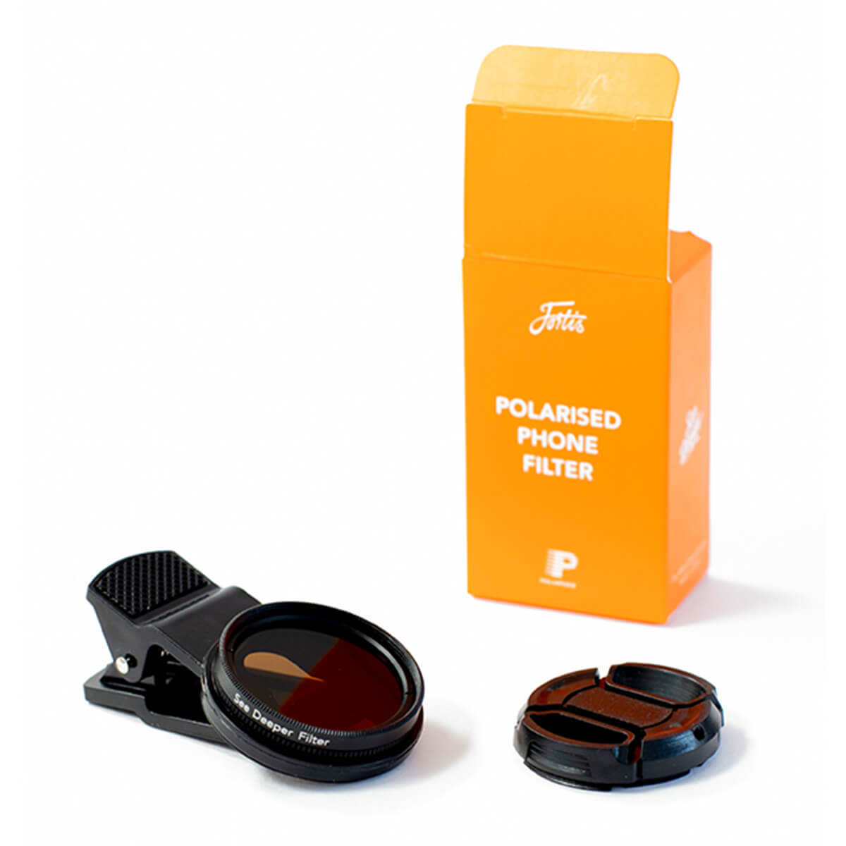Fortis Phone Filter gepolariseerd voor smartphone camera