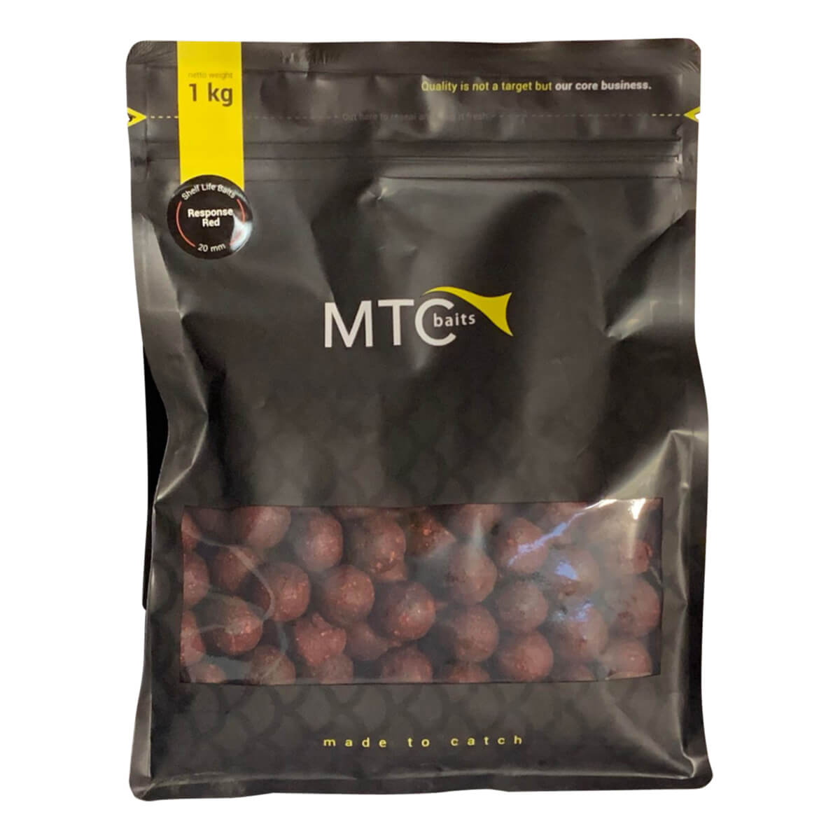 MTC Baits Boilies Shelf Life Response Red 20 mm 1 kg
